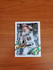 John Nogowski - 2021 Topps Holiday Baseball Rookie Card RC - #HW103