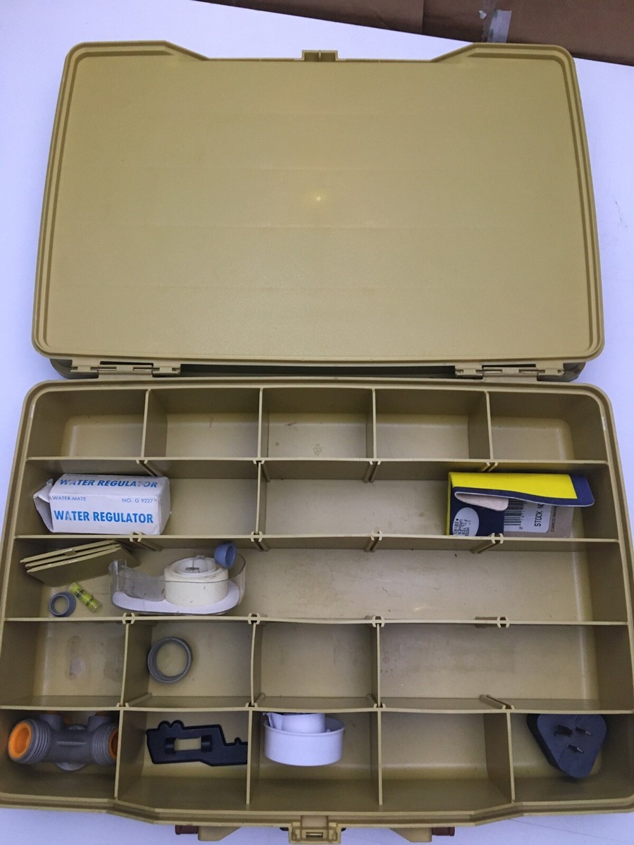 Plano 1250 Double Action Tackle Box With Some Extras, Nice | eBay