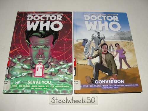 Doctor Who Eleventh Doctor TPB #1 2 & 3 Lot 2016 Titan After Life Serve You HTF - Picture 3 of 3