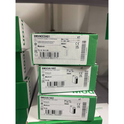 For BMXNOC0401 PLC Modicon M340_ Ethernet TCP/IP Network Module New In Box