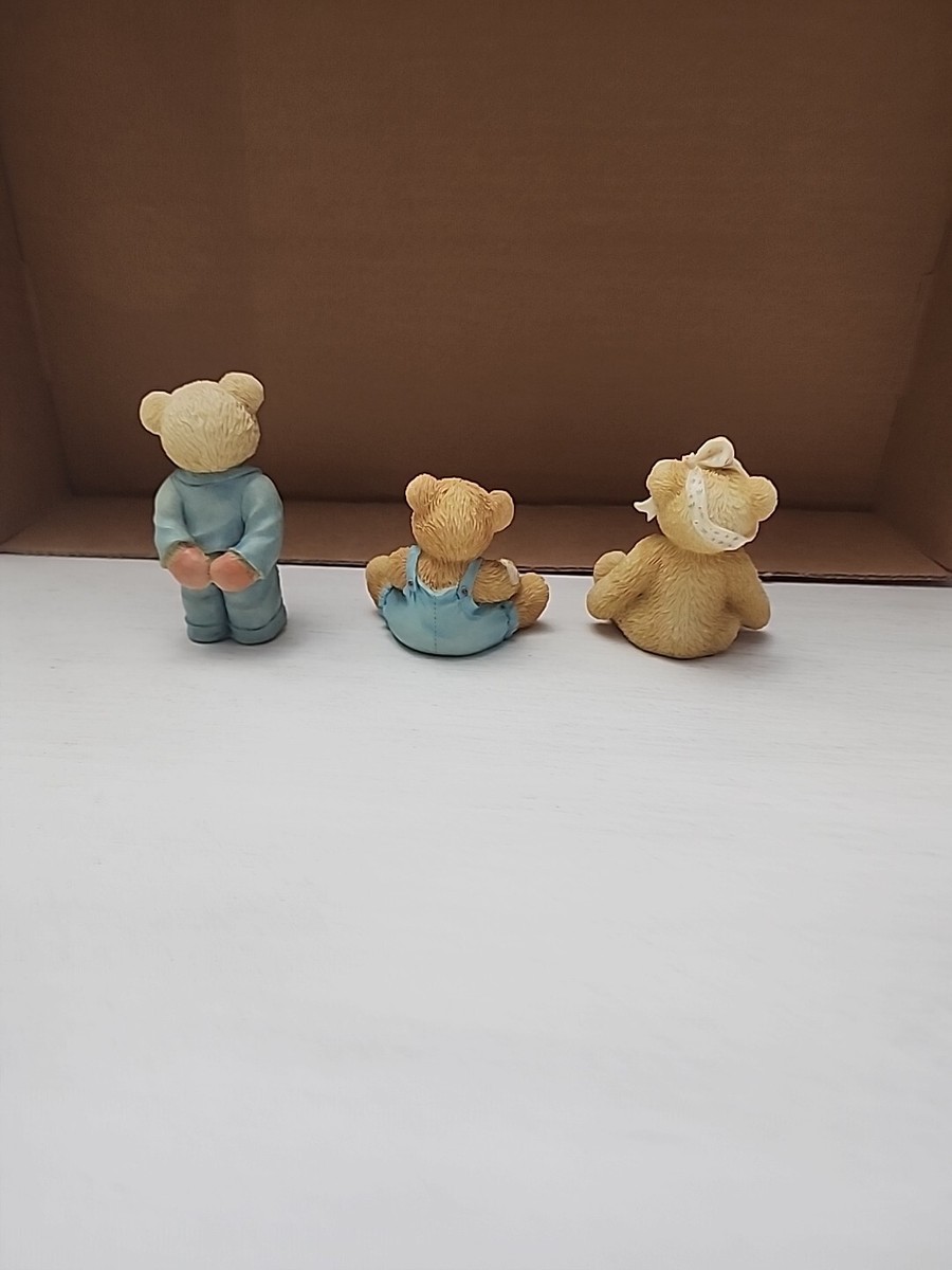 Set Of 3 cherished teddies figurines | eBay
