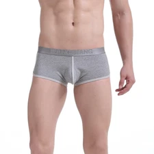 Men's Athletic Leisure Breath Simple Boxer Briefs Men's Fashion Underwear