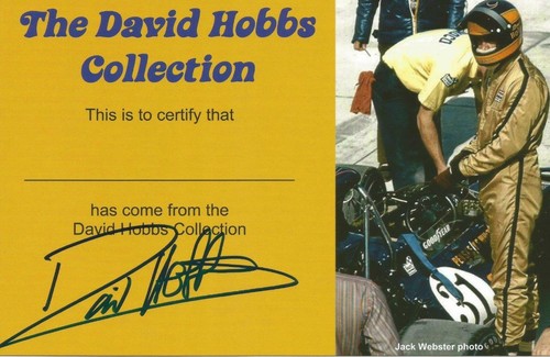 Mallory Park Rothmans 5000 European Racing Program Jul 14 1974 David Hobbs - Picture 4 of 4