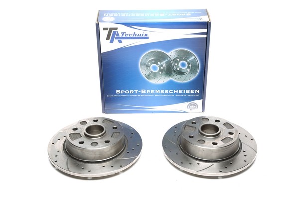 TA Technix Sport Bremsscheiben Satz Hinterachse Mazda 626 III-image