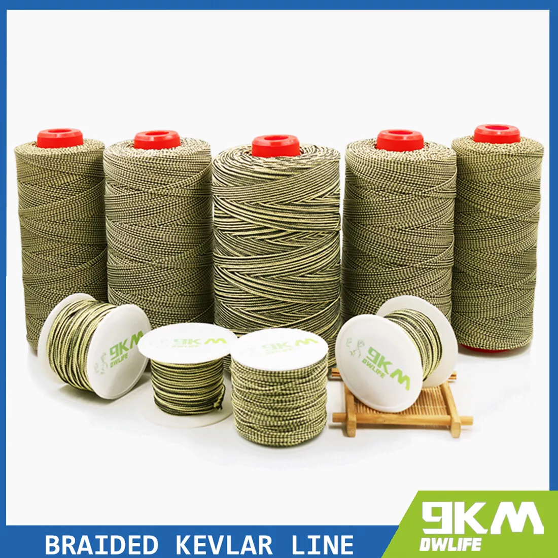 Braided Kevlar Line Fishing Assist Cord Tough Tactical String Made