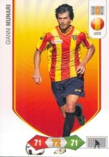LECCE, GIANNI MUNARI -CARD BASE ADRENALYN PANINI 2010/11-new,perfect