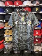 Mexico National Team 1998 Black Aztec Calendar Jersey (Sz S)