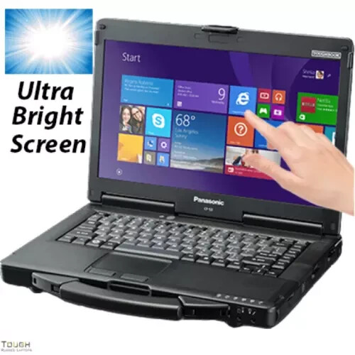 PANASONIC TOUGHBOOK CF-53 RUGGED 14" TOUCHSCREEN i5 DVD 16GB RAM 1TB SSD WIN 11 - Picture 1 of 13