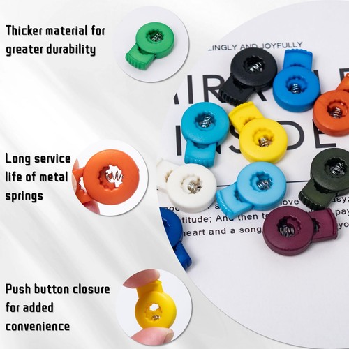60 Pcs Baseball Glove Locks | Lace Locks & Needle Stoppers for Mitts - Picture 6 of 7