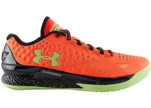 steph curry orange shoes