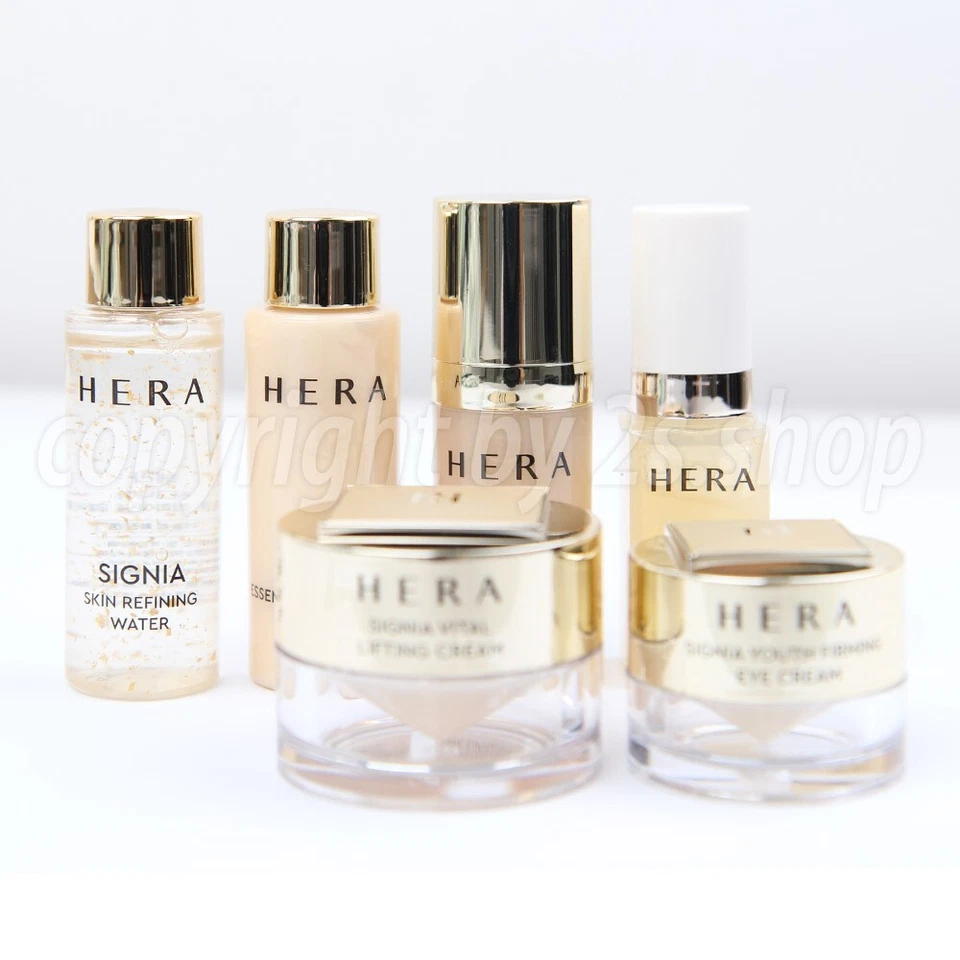 HERA SIGNIA Deluxe Kit 6Itens Água,Soro,Emulsão,Soro Firmizante,Creme para Olhos,Creme - Imagem 2 de 3