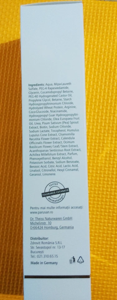 Champú estimulante Parusan + tónico energizante Parusan anti-pérdida de cabello mujeres Foto 3 de 4