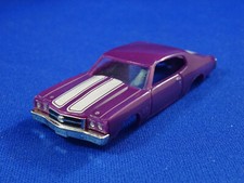 New Purple / White 1970 Chevy Chevelle MoDEL MoToRING T-jet HO Slot Car body