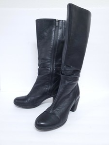 clarks tall black boots