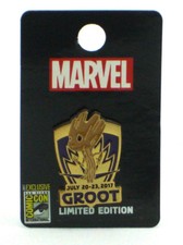 Guardians Of The Galaxy 2017 SDCC Exclusive Groot Emaille Pin Limitiert auf 1000