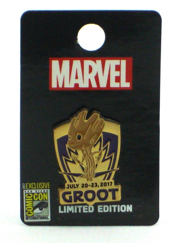 Guardians Of The Galaxy 2017 SDCC Exclusive Groot Enamel Pin Limited to 1000