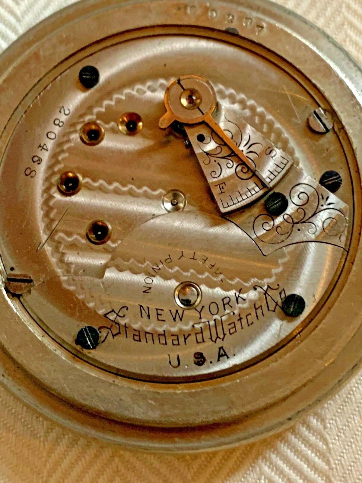 New York Standard Grade 41 Pocket Watch 