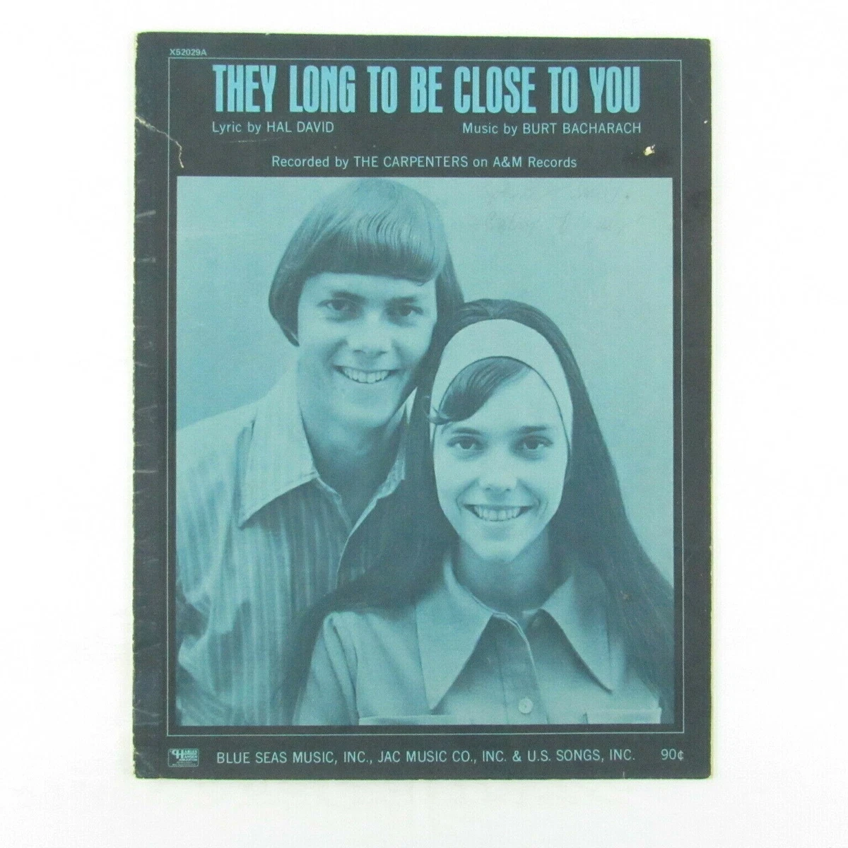 Carpenters – (They Long to Be) Close to You Lyrics