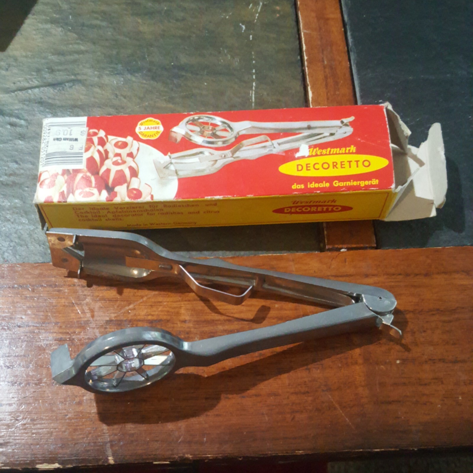 Vintage Westmark Decoretto Aluminum Fruit Veggie Decorator West Germany ...