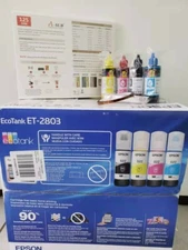 New Epson Ecotank Printer ET-2803 ET-2800 with Free Sublimation ink and paper