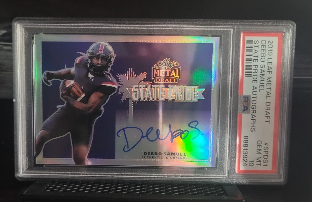 Deebo Samuel Leaf Metal Draft State Pride Autographs #SPDS1 Base