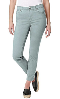Pantalon Femme Taille 4 - Style Skinny, Cheville Courte, Avec Fermetures éclair Décoratives