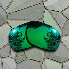 Polarized Anti-Scratch Jade Green Lenses Replacement For-Oakley Crossrange Patch