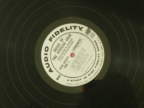 Music Of The African Arab Vol.3 El Bakkar Nude Audio HiFi Record Vinyl lp Album - Picture 3 of 3