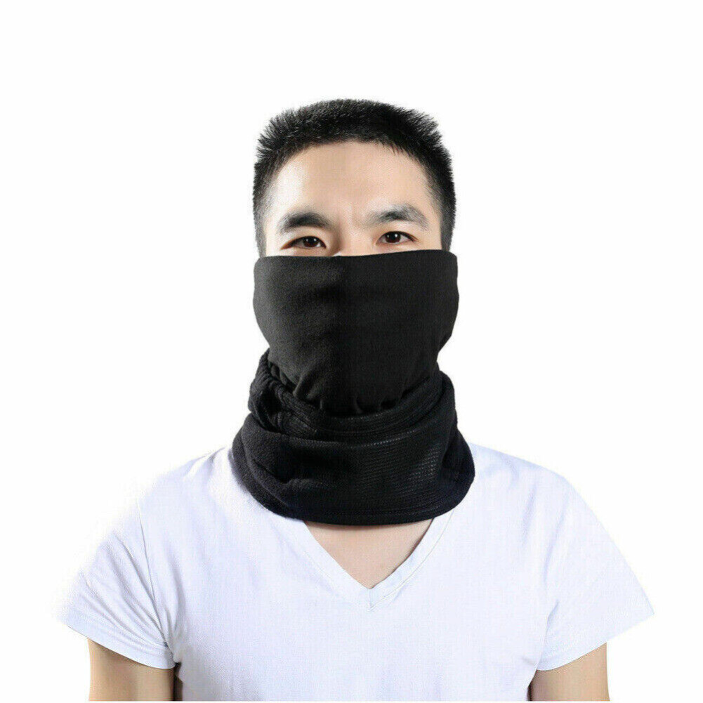 Winter Fleece Neck Gaiter Warm Ski Mask Windproof Face Mask Scarf for