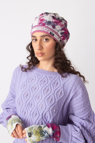 IVKO BERRETTO berretto lana grigio blu verde camouflage wool cap 242781 - Foto 11 di 13