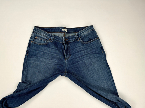 Jeans donna Eileen Fisher denim cotone biologico 6 tasche elasticizzato - Foto 5 di 11