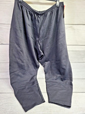 Vintage 1999 Just My Size Roomy Joggers Black Sweatpants Women's 26W NEW NOS