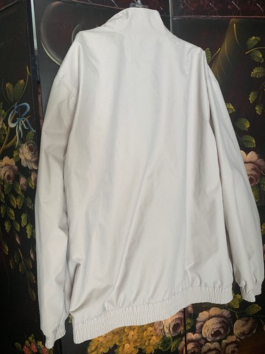NWT Perry Ellis America Mens Windbreaker Beige Black Jacket Size XXL $85 - Picture 10 of 12