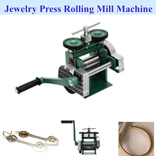 Manuelle Schmuckpresse Maschine Walzwerk Maschine Jewelry Rolling mill machine