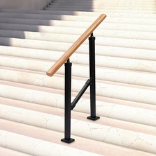 Simple Installation Handrails for Outdoor, Staircase Handrail, 2-Step Handrail