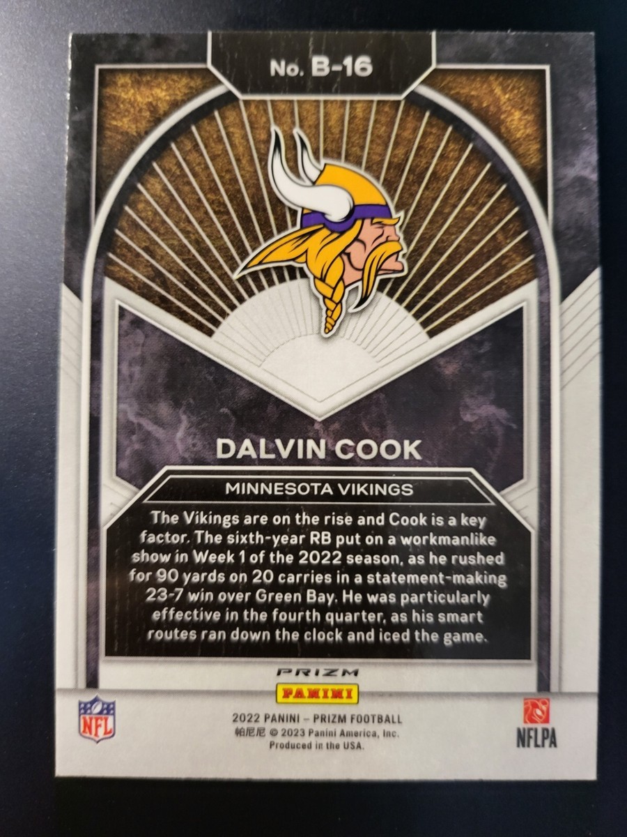 2022 Prizm Dalvin Cook BRILLIANCE SILVER PRIZM card #B-16 | eBay