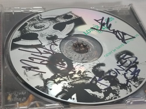 SIGNED CD Lower Class Brats - Rather Be Hated Than Ignored 1997 punk oi! RARE - Picture 4 of 6