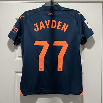 NWT Valencia CF Authentic 2023 Away Jersey Youth Medium