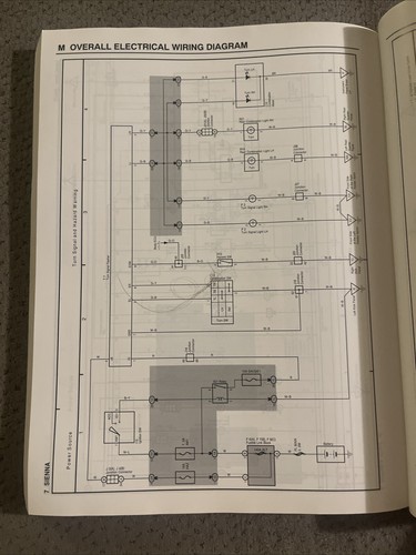 2004 Toyota Sienna Electrical Wiring Diagrams Manual Original Schematics - Bild 4 von 9