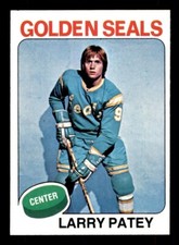 1975 Topps Hockey #137 Larry Patey NM/MT