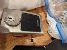 Schlage nickel sense smartlock black keypad