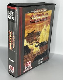 SAMURAI SHODOWN SPIRITS 1 GENUINE ENGLISH NEO GEO AES CARTRIDGE SEE DESCRIPTION