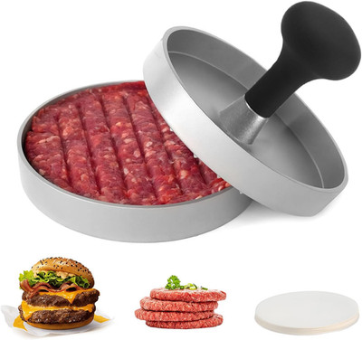 Burgerpresse Patty Maker, 11,7 cm, lebensmittelechtes Aluminium, Hamburger-Patty