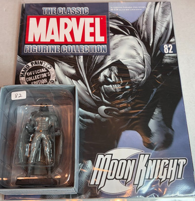 Eaglemoss Marvel #82 Moon Knight Figure and Magazine