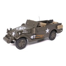 Motor City Classics 1:43 Military Diecast White M3 Scout Car Model 24213-43