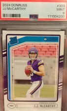 2024 Panini Donruss - Rated Rookie J.J. McCarthy #303 (RC)