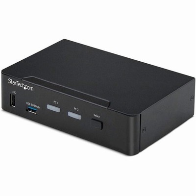 StarTech P2AD122KVMSWITCH 2-Port DP KVM Switch 4K 60Hz USB 3.0