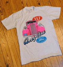 Vintage Ford Anglia T Shirt 1990s Medium Retro Car Collector Hot Rod Racing