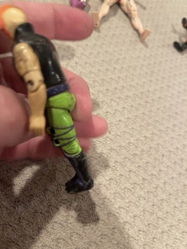 Vintage Hasbro GI Joe Ninja Force Zartan Figure Mohawk Punk - Picture 10 of 12