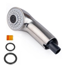 Pull-Out Spray Wand Fits Grohe Faucets Part 46312SD0 46298SD0 Super Steel Finish